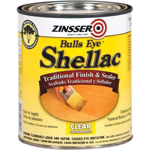 Buy now Zinsser 304H Bulls Eye Shellac Traditional Finish & Sealer, Quart, Clear at indiglob india