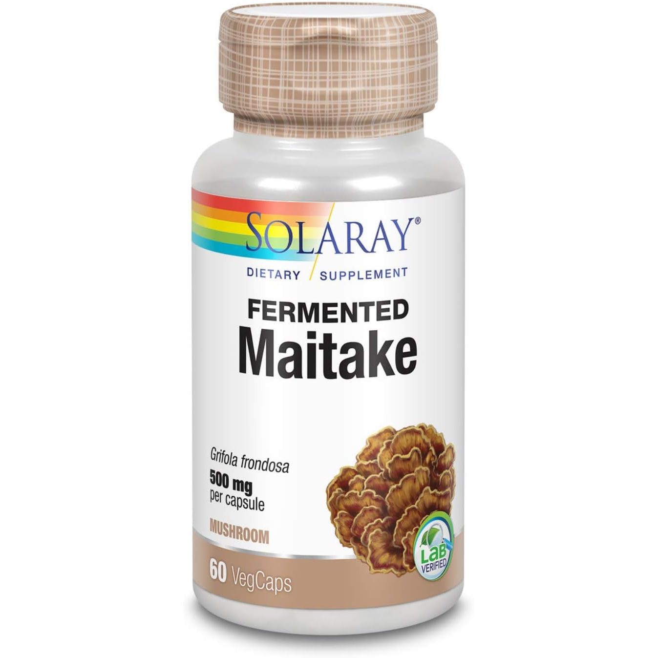 Buy now SOLARAY Reishi Mushroom 600mg - Reishi Mushroom Capsules for Immune Support - Vegan, Lab Verified - 60-Day Money-Back Guarantee - 100 Servings, 100 VegCaps 60 Count (Pack of 1) Maitake at indiglob india