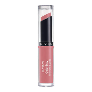 Buy now REVLON Lipstick, ColorStay Ultimate Suede Lipstick, High Impact Lip color with Moisturizing Creamy Formula, Infused with Vitamin E, 025 Socialite, 0.09 Oz at indiglob india