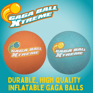 Buy now SCS Direct Gaga Ball Playground Balls (8.5 inches) w Air Pump- Durable Rubber Pack for Recess Dodgeball, Kickball, Gagaball Official Play & School -Fun Outdoor Toys & Gifts for Kids at indiglob india