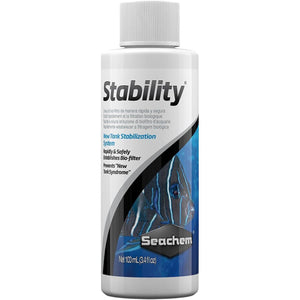 Buy now Seachem Stability Fish Tank Stabilizer - For Freshwater and Marine Aquariums 100ml at indiglob india