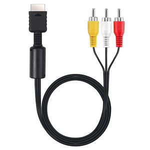 Buy now Suncala （NOT HDMI） 6FT AV TV RCA Audio Video Cord Cable for PlayStation PS2 PS3 Cable (1Pack) at indiglob india
