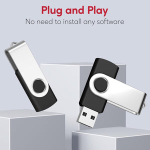 Buy now AreTop USB 2.0 Flash Drive, Pack of 20 2GB Thumb Drives Bulk, Metal Memory Sticks, Portable Keychain Jump Drive Multipack for Date Storage (2G,black-20pack) at indiglob india