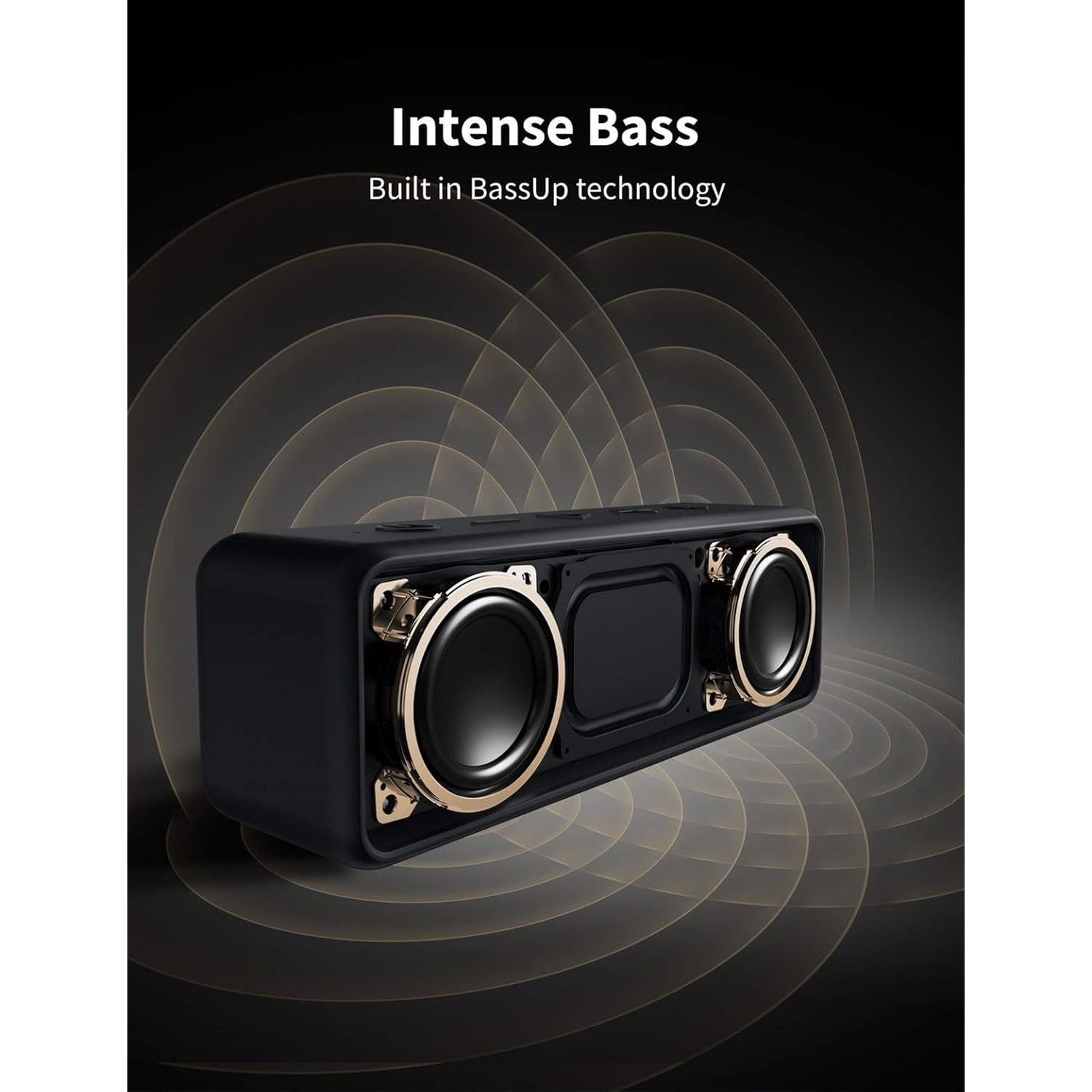 Buy now Anker Soundcore 2 Portable Bluetooth Speaker with Stereo Sound, Bluetooth 5, Bassup, IPX7 Waterproof, 24-Hour Playtime, Wireless Stereo Pairing, Speaker for Home, Outdoors, Travel at indiglob india