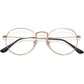 Buy now SOJOS Blue Light Blocking Computer Glasses Round Eyewear Anti Blue Light Lens Preppy Chic SJ5024B C3 Rose Gold Frame at indiglob india