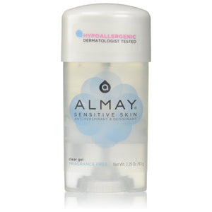 REVLON Almay Sensitive Skin Clear Gel, Anti-Perspirant and Deodorant, Fragrance Free, 2.25 Oz (Pack of 2) Deals | Shop Online India