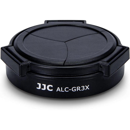Buy now JJC Aluminum Lens Cap Cover Protector for Ricoh GR IIIx GR IIIx HDF GR3x HDF GR III GR III HDF GR3 HDF GR II GR2 with Soft EVA Interior -Black Auto Cap for GR IIIx at indiglob india