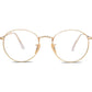 Buy now SOJOS Blue Light Blocking Computer Glasses Round Eyewear Anti Blue Light Lens Preppy Chic SJ5024B C1 Gold Frame at indiglob india