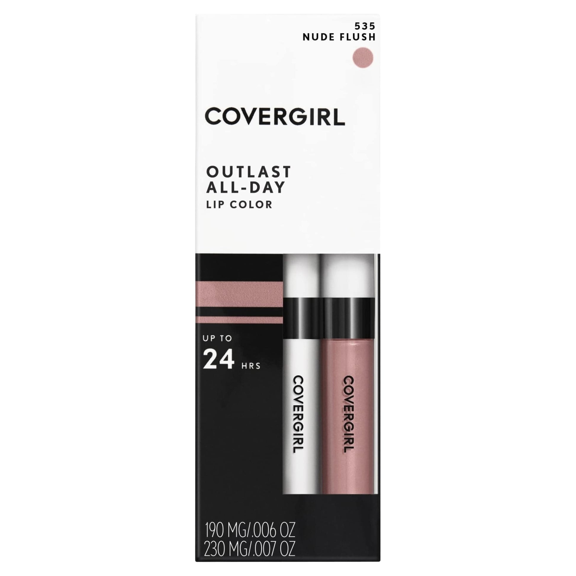 COVERGIRL Outlast All-Day Lip Color With Topcoat, Red Hot COVERGIRL Online | Available in India