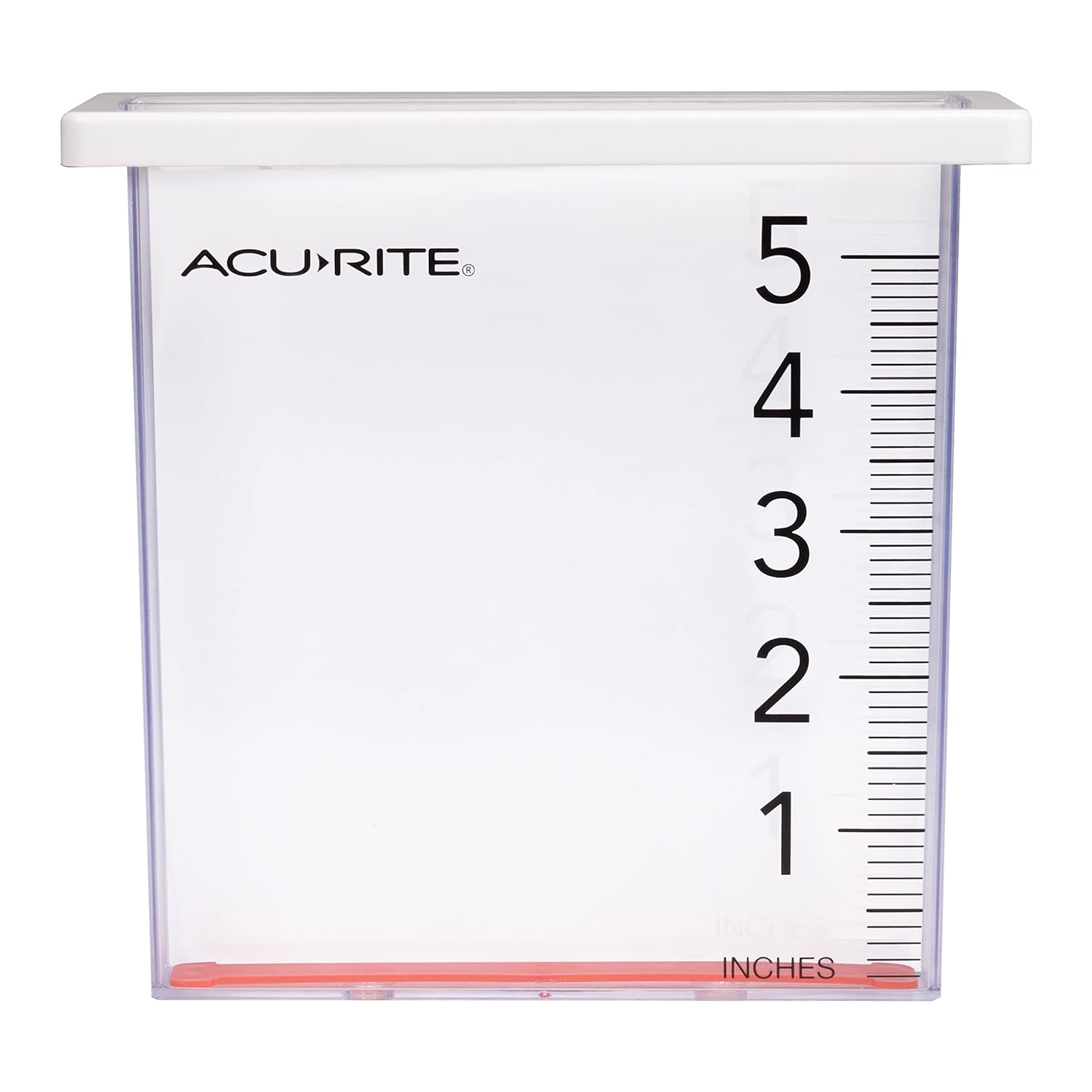 AcuRite AcuRite 5" Capacity Easy-to-Read Magnifying Rain Gauge, Acrylic (00850A3) India | Buy  Now