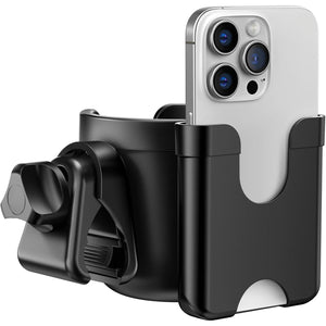 Buy now Christmas Stocking Stuffers White Elephant Gifts for Adults: Guiseapue Cup Holder for Walker, Stroller Cup Holder Attachment with Phone Holder, Wheelchair Essentials Bike Scooter Accessories at indiglob india