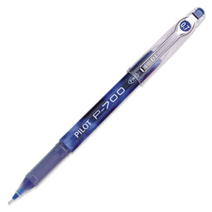 Buy now PILOT P-700 Rollerball Stick Gel Pen, 3 Black Pens & 3 Blue Pens (6 PACK) at indiglob india