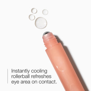 Clinique All About Eyes Serum De-Puffing Eye Massage For Dark Circles With Caffeine | Hydrating, Brightening + Depuffing, 0.5 fl. oz Online India | Clinique