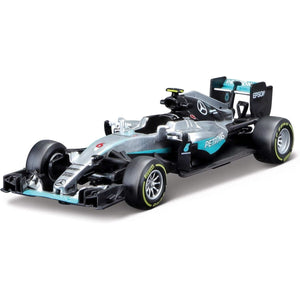 Buy now Bburago 18-38026 1:43 F1 Mercedes AMG Petronas W07, 2016 Assorted at indiglob india