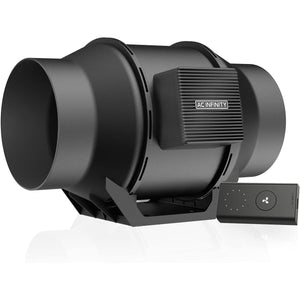 Buy now AC Infinity CLOUDLINE A6, Quiet 6” Inline Duct Fan with Speed Controller, EC Motor - Ventilation Exhaust Fan for Heating Cooling Booster, Grow Tents, Hydroponics at indiglob india