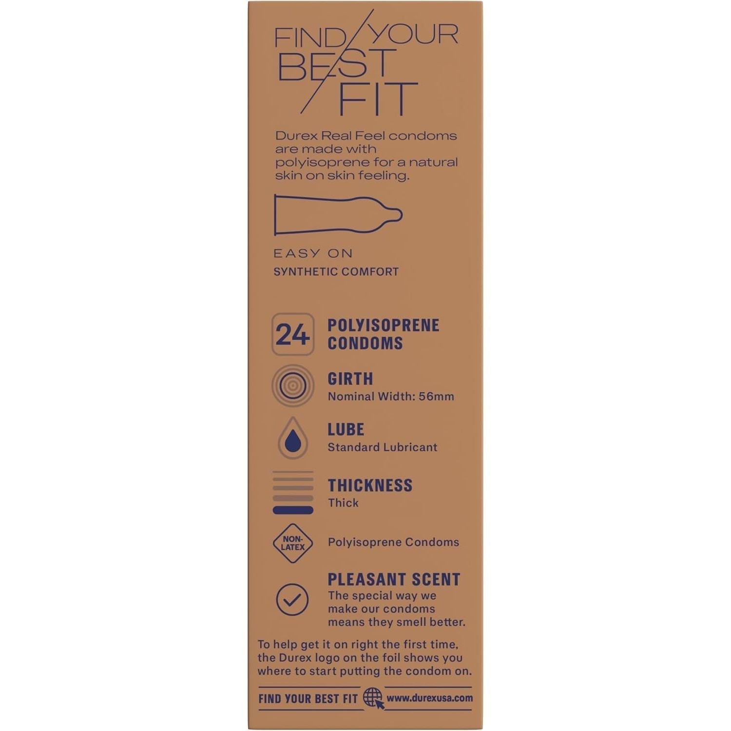 Buy now Avanti Bare Real Feel Lubricated Condoms, Regular Fit, 24 Count, Non Latex Condoms for Men with Natural Skin on Skin Feeling (Packaging May Vary) at indiglob india