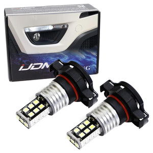 Buy now iJDMTOY White 15-SMD High Power Replacement Bulbs Compatible With Jeep 2017-2020 Compass D.R.L at indiglob india