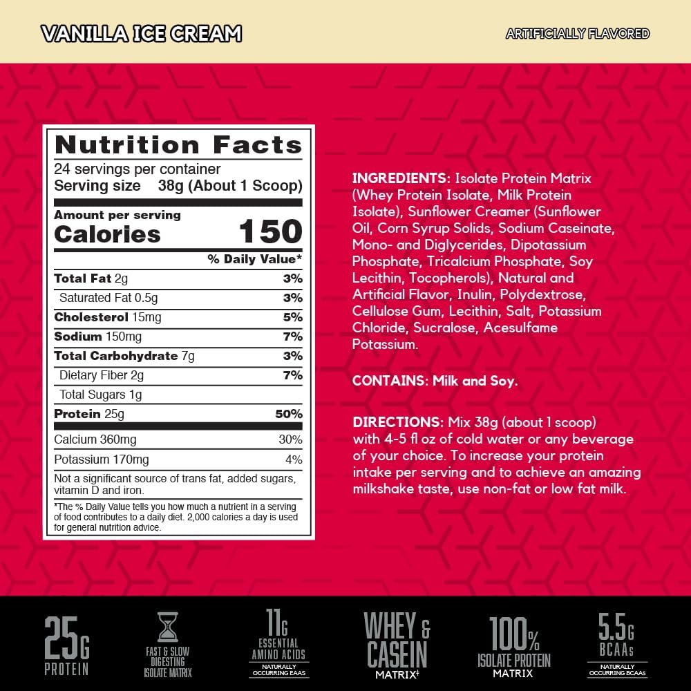 Buy now BSN SYNTHA-6 Isolate Protein Powder, Vanilla Protein Powder with Whey Protein Isolate, Milk Protein Isolate, Flavor: Vanilla Ice Cream, 24 Servings at indiglob india