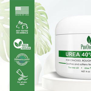 Buy now Urea 40% Foot Cream – Made in USA, Dermatologist Tested, Intensive Repair for Dry, Cracked Heels, Corns, Calluses & Rough Feet, Professional Strength Exfoliating & Moisturizing Cream at indiglob india