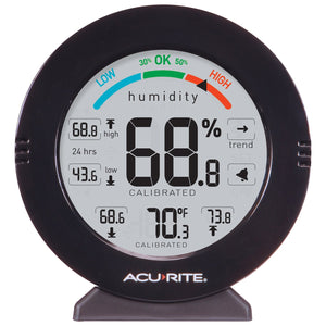 AcuRite AcuRite 01080M Pro Accuracy Temperature and Humidity Gauge with Alarms, Black India | Shop  Online