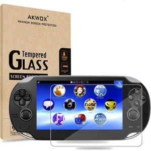 Buy now AKWOX Screen Protector Compatible with PS Vita 1000 (Pack of 2), Premium HD Clear 9H Tempered Glass Screen Protective Film High Clarity Touch Accuracy at indiglob india