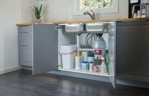 Waste King Garbage Disposal for Kitchen Sink with Power Cord, Food Waste Disposer, L-8000