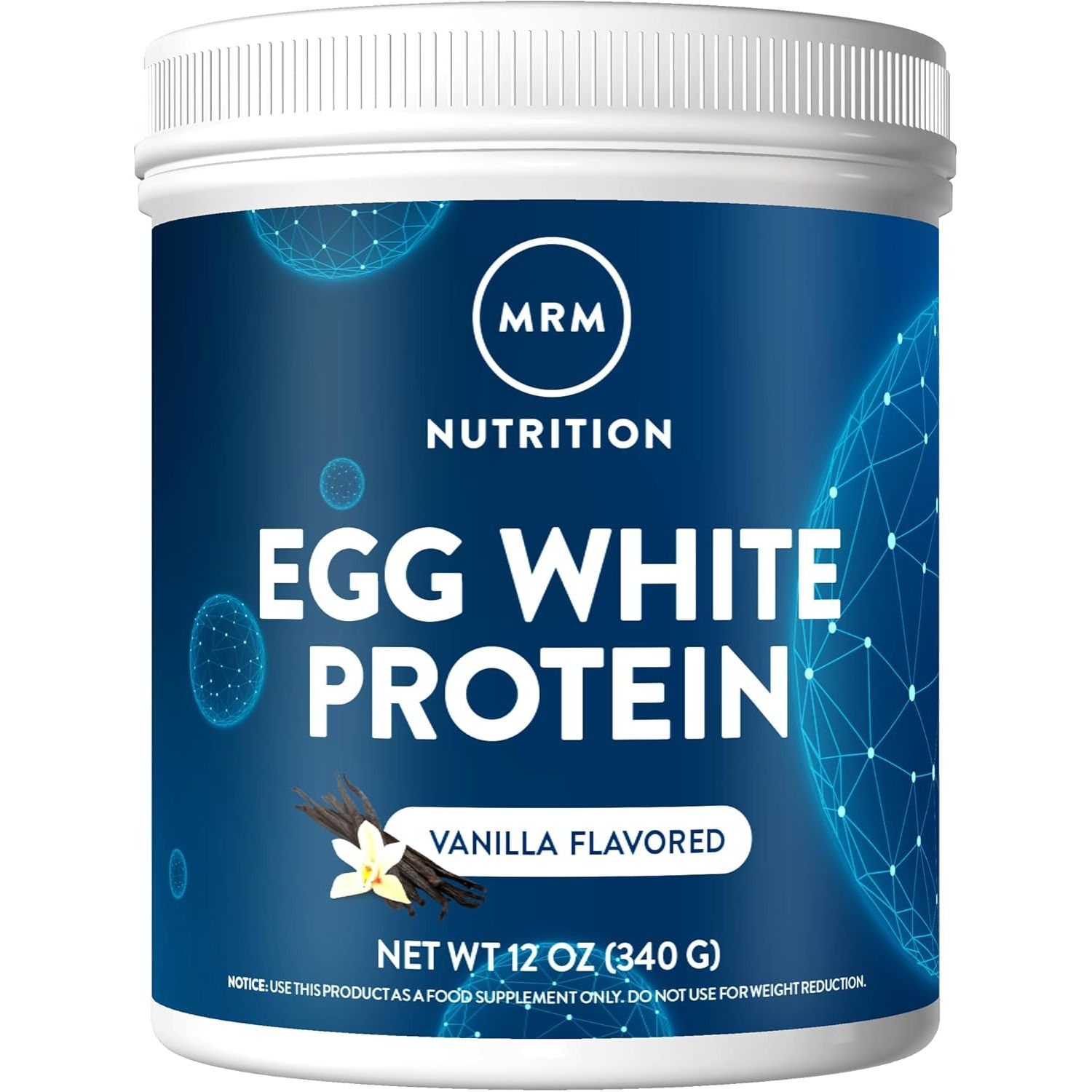 Buy now MRM Nutrition Egg White Protein | Vanilla Flavored | 23g Fat-Free Protein | with Digestive enzymes | Highest Biological Value | Clinically Tested | 10 Servings at indiglob india