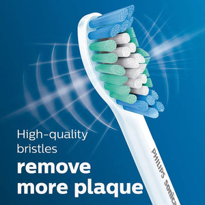 Buy now Philips Sonicare Genuine Simply Clean Replacement Toothbrush Heads, 2 Brush Heads, White, HX6012/04 at indiglob india