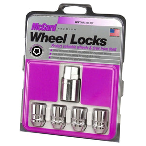 Buy now McGard 24157 Chrome Wheel Lock Set, Cone Seat, M12x1.5 Thread, 13/16 Key Hex at indiglob india