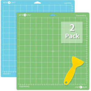Buy now HTVRONT Variety Cutting Mat, 2 Pcs Cutting Mat 12x12 Compatible with Cricut Maker 3/Maker 4/Maker/Explore 3/4/Air 2/One Cutting Machine (LightGrip, StandardGrip), Cutting Mats Replacement Accessories at indiglob india