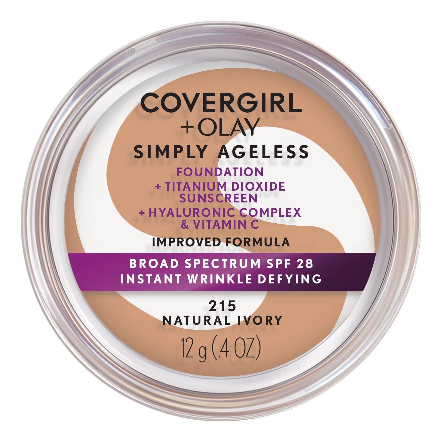COVERGIRL COVERGIRL+OLAY Simply Ageless Instant Wrinkle-Defying Foundation, 210 Classic Ivory, 0.44 Fl Oz (Pack of 1) Online | Shop India