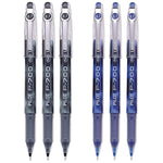 Buy now PILOT P-700 Rollerball Stick Gel Pen, 3 Black Pens & 3 Blue Pens (6 PACK) at indiglob india
