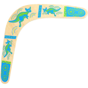 Buy now Boomerang for Kids, Australia Style Handmade Wooden Authentic Boomerang, V-Shaped Returning Boomerangs for Ages Above 10 Years Old Kids and Adult- Blue at indiglob india