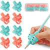 JuneLsy Pencil Grips for Kids Handwriting Pencil gripper Pencil Holder Posture Correction Training Writing AIDS for preschooler Kids toddler Children Special Needs (3 PCS) - Butterfly8