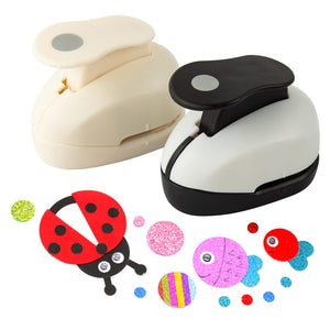 Buy now 2PCS Circle Hole Puncher Shapes for Crafts (0.385 inch + 1/2 inch) Circle Cutter Paper Punch Set Scrapbooking Punches Bottle Caps for Crafts,Card Making, DIY Albums Photos (9.8mm+12mm) at indiglob india