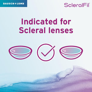 Buy now ScleralFil Preservative Free Saline Solution for Scleral Lenses, Buffered Isotonic Rinsing & Insertion Solution for Soft and Rigid Gas Permeable Contacts, Single-Use Vials, 30 Count at indiglob india