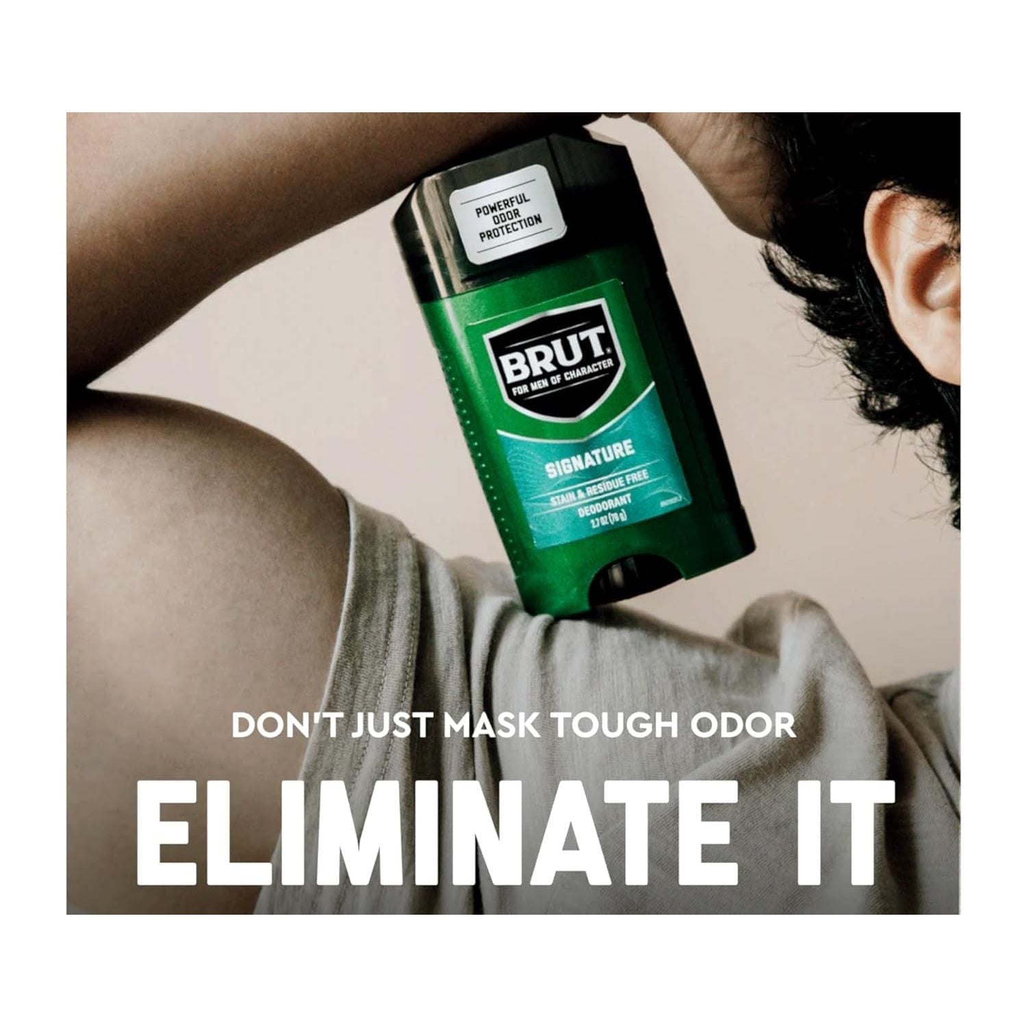 Buy now Brut Deodorant Oval Solid 2.25 Oz. - 24 Hour Protection with Trimax (3 Sticks) Original Fragrance 3 Pack at indiglob india