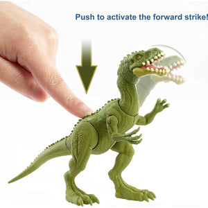 Buy now Mattel Jurassic World Fierce Force Dinosaur Action Figure, Masiakasaurus Dino Toy with Movable Joints, Realistic Sculpting & Single-Strike Motion at indiglob india