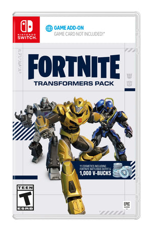 Buy now Fortnite - Transformers Pack - Nintendo Switch at indiglob india