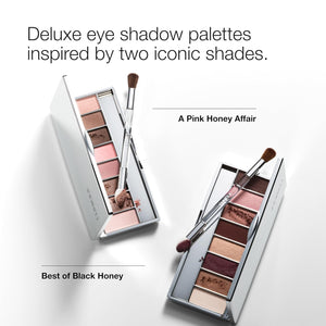 Clinique Clinique All About Shadow Eye Shadow Palette, 8 Silky + Buildable Shades | Black Honey, Pink and Nude Honey | Safe For Sensitive Eyes Official | Shop India Store