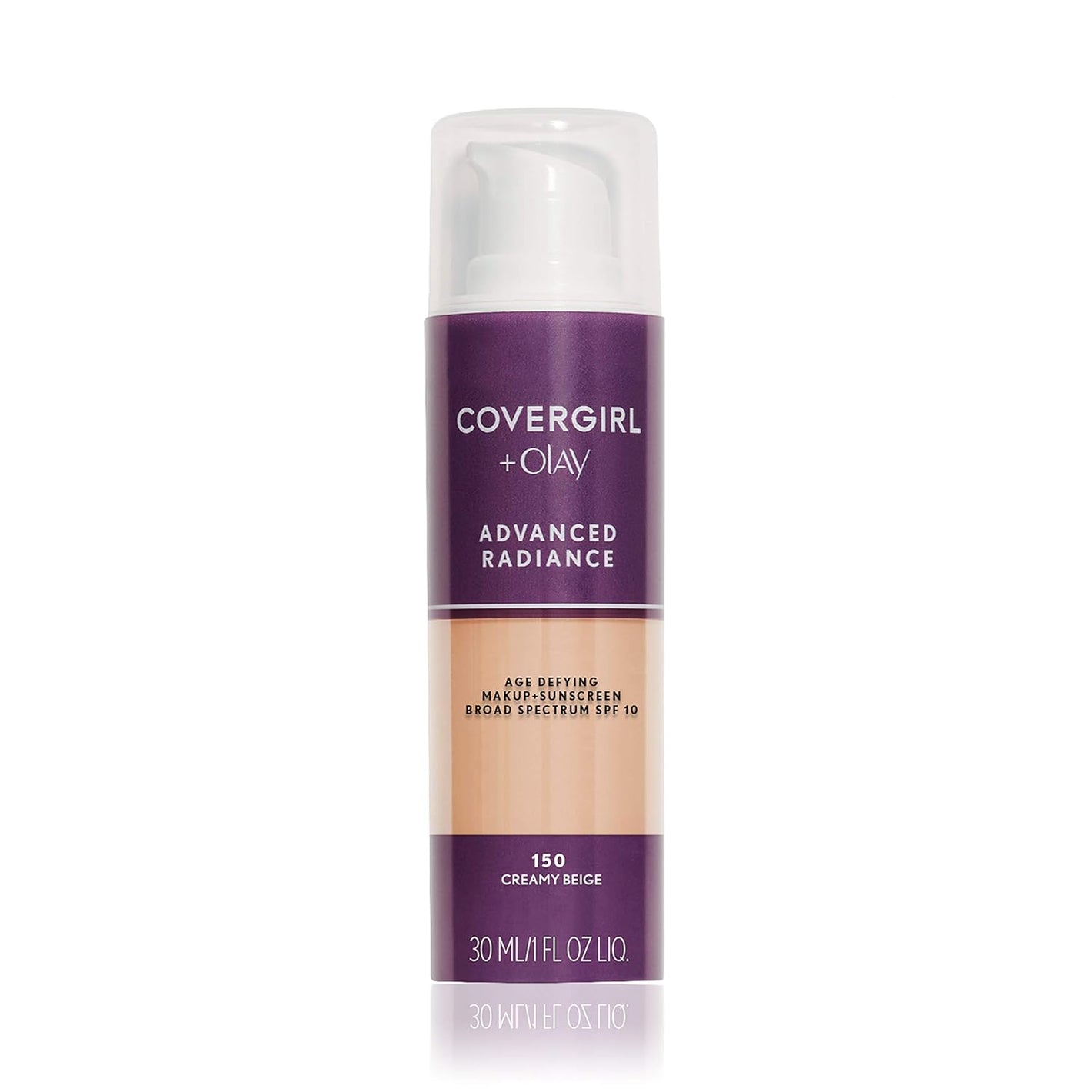 COVERGIRL COVERGIRL Advanced Radiance Age Defying Foundation Makeup Creamy Beige, 1 oz Price | Shop Online India