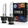 DMEX D4S HID Headlight Bulbs Xenon 35W Replacement 66440 42402 42402WX - Pack of 2, 8000K White Blue (Not fit Halogen Headlamp) - D4S