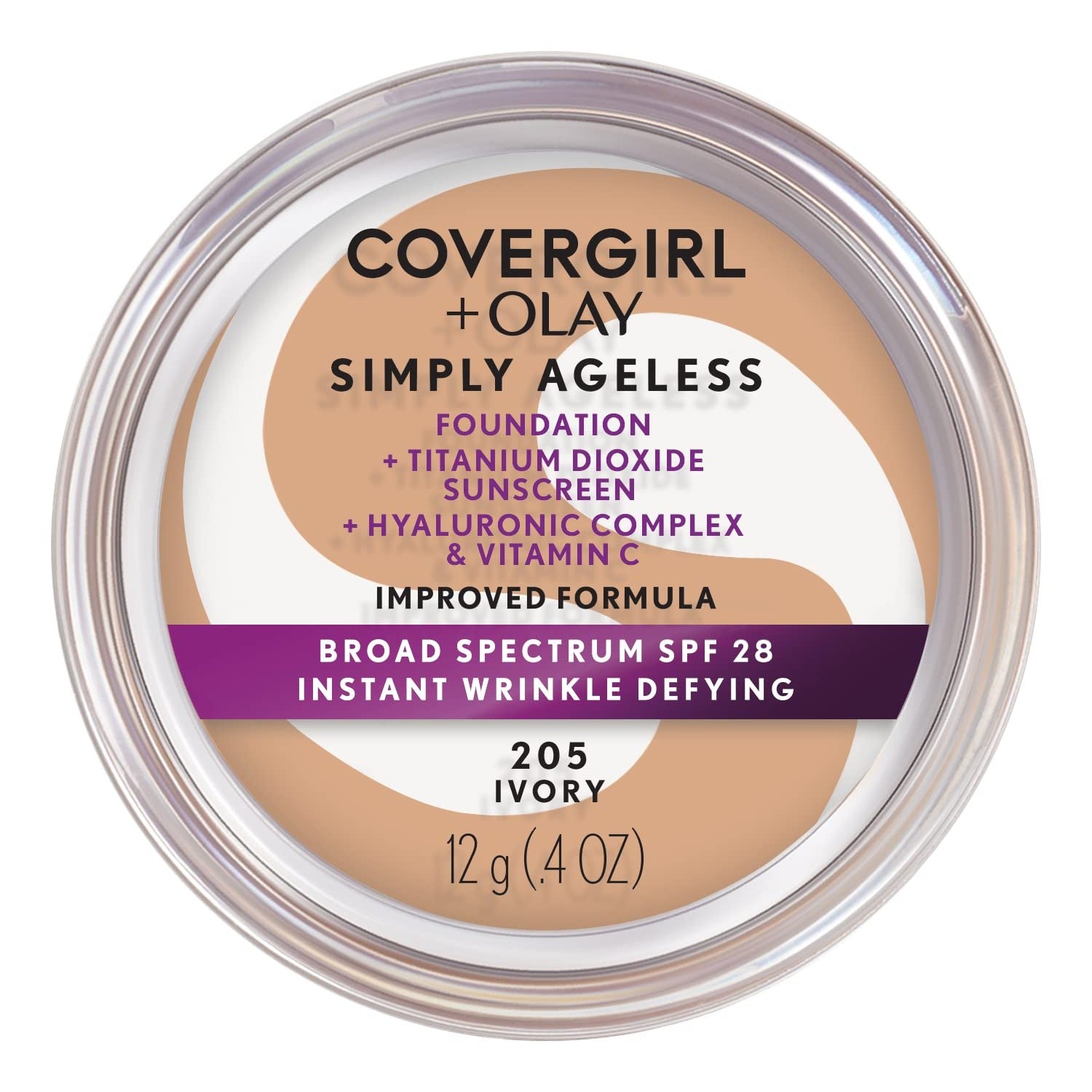 COVERGIRL COVERGIRL+OLAY Simply Ageless Instant Wrinkle-Defying Foundation, 210 Classic Ivory, 0.44 Fl Oz (Pack of 1) Seller | Shop Online India