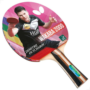 Buy now Butterfly Wakaba Shakehand Table Tennis Racket | Japan Series | Outstanding Control with Reliable Speed and Spin | Recommended for Beginning Level Players at indiglob india
