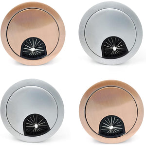 Shop lkelyonewy 2 Inch Metal Desk Cable Grommet Hole Covers for Wires Cover Wire Insert Furniture Grommets Table Grommet(4 Pcs) | Trusted Online India