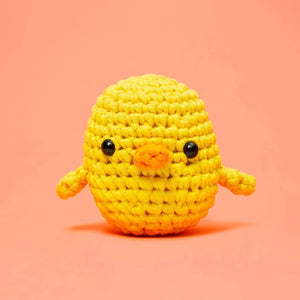 Buy now The Woobles Crochet Kit for Beginners - Easy Arts and Crafts Knitting & Crochet Animals Kit As Seen On Shark Tank - Kiki The Chick at indiglob india