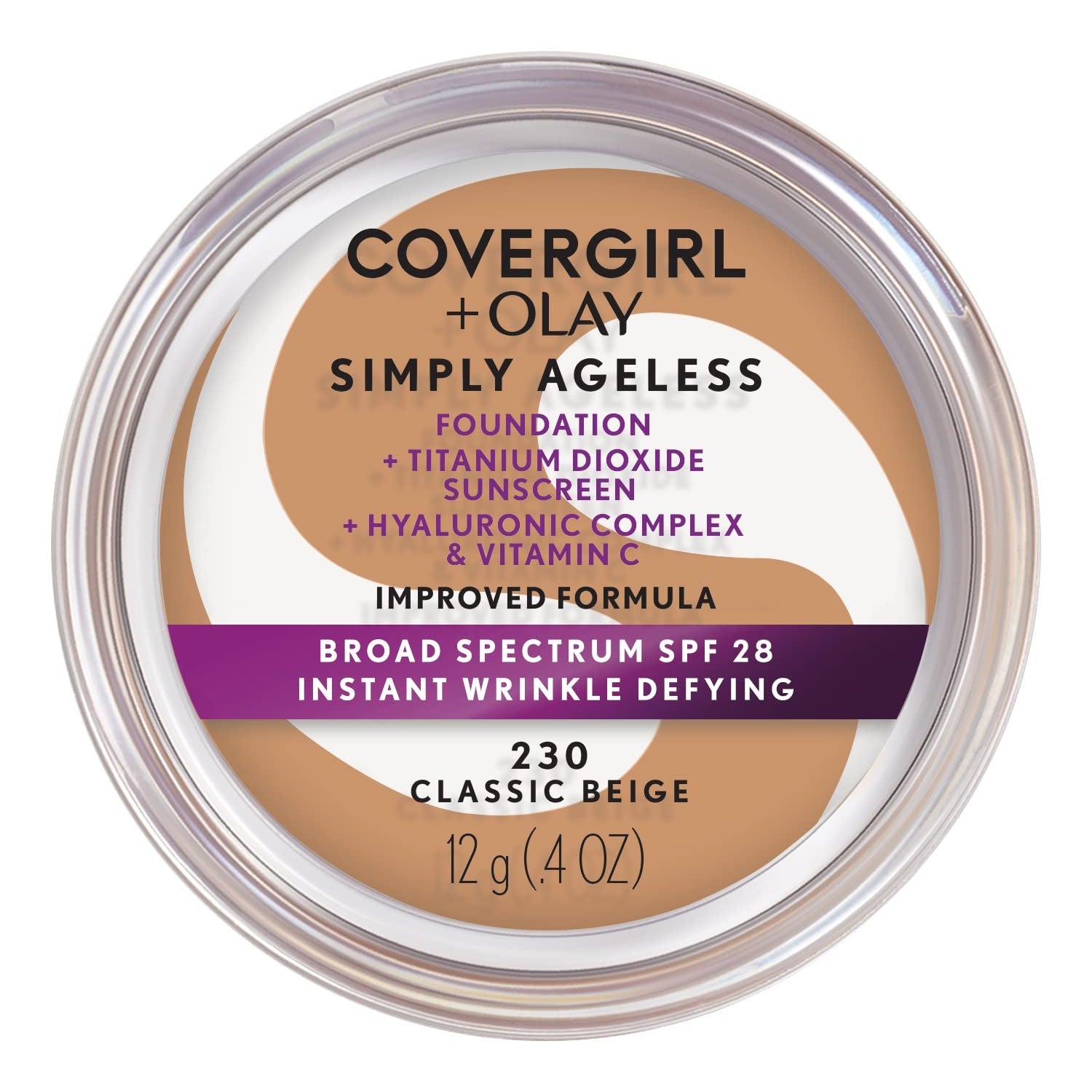 Buy Original COVERGIRL COVERGIRL+OLAY Simply Ageless Instant Wrinkle-Defying Foundation, 210 Classic Ivory, 0.44 Fl Oz (Pack of 1) | India Store