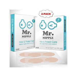 Alliving 2-PACK Mr. Nipple Hide & Protect Care (Mens' Nipple Hide & Care System) / 50 pair (100 pieces) nipple cover for men Offer | Buy Original India