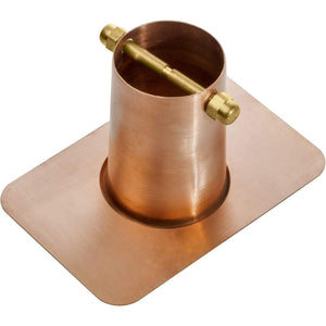 Buy now Monarch Rain Chains Pure Copper Gutter Adapter for Rain Chain Installation at indiglob india