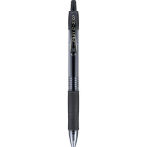 Buy now PILOT G2 Premium Refillable & Retractable Rolling Ball Gel Pens, Fine Point, Black Ink, Single Pen (31026) at indiglob india